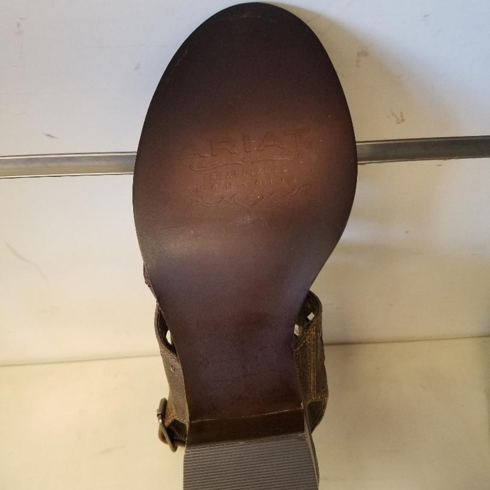 New women's Ariat 10015449 Poppy leather sandal - Picture 5 of 5